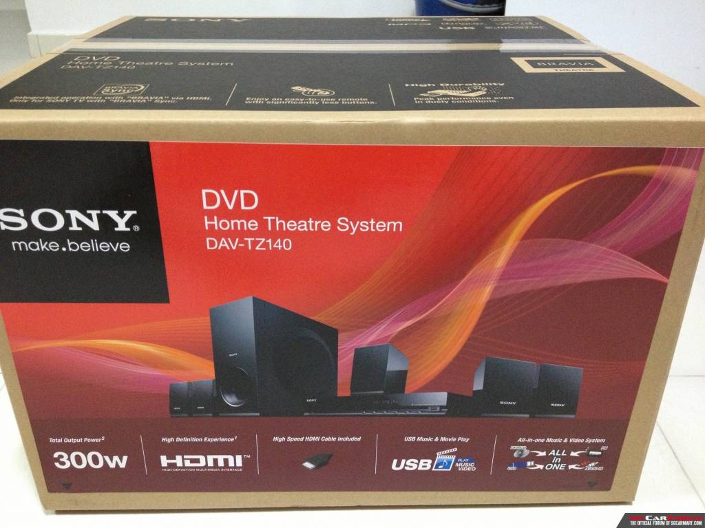 Sony DAVTZ140 DVD Home Theatre System For Sale MCF Marketplace